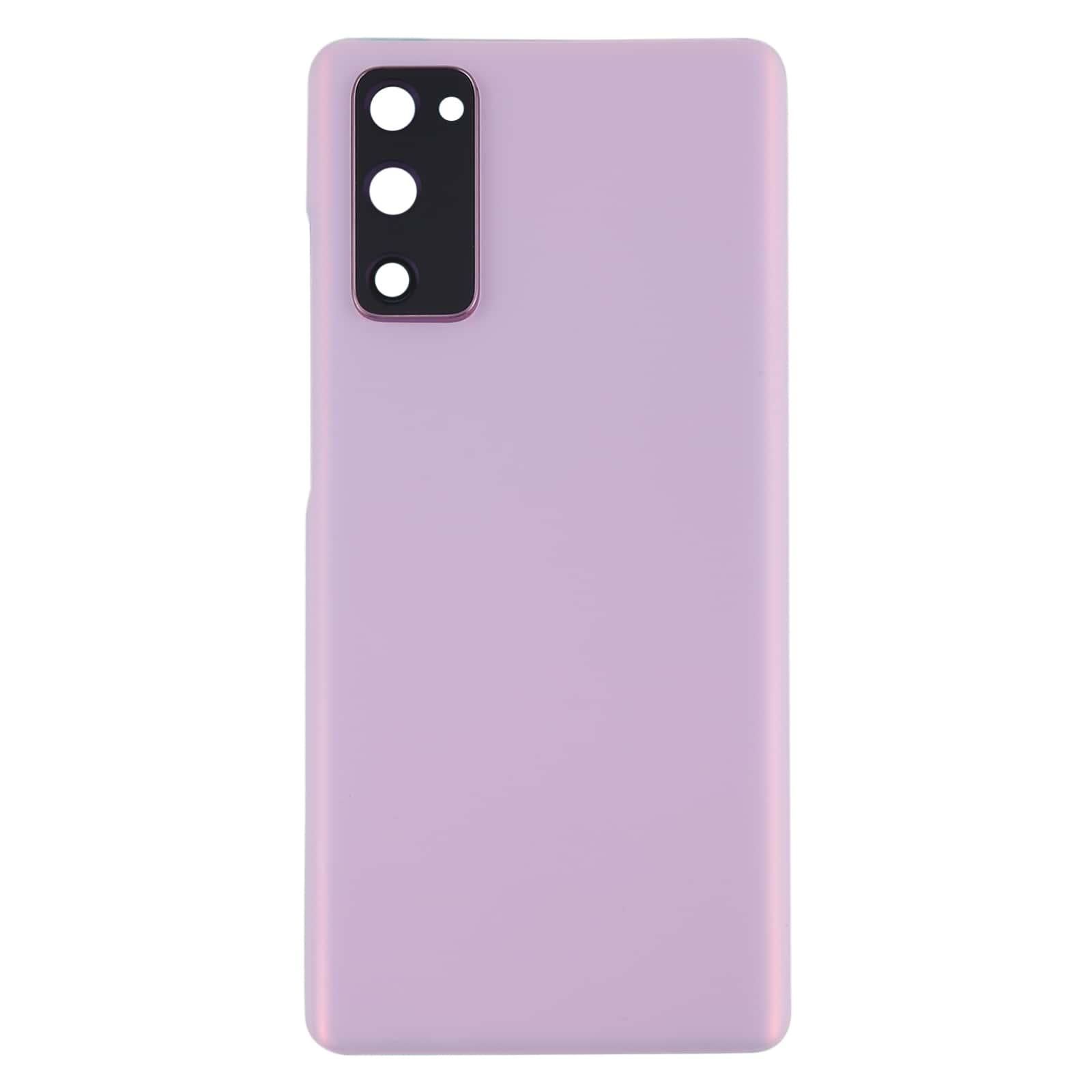 Back Glass Panel for Samsung Galaxy S20 FE Purple with Camera Lens - EGFix Back Glass Panel for Samsung Galaxy S20 FE Purple with Camera Lens - EGFix